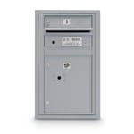 View 1 Door Standard 4C Mailbox with (1) Parcel Locker